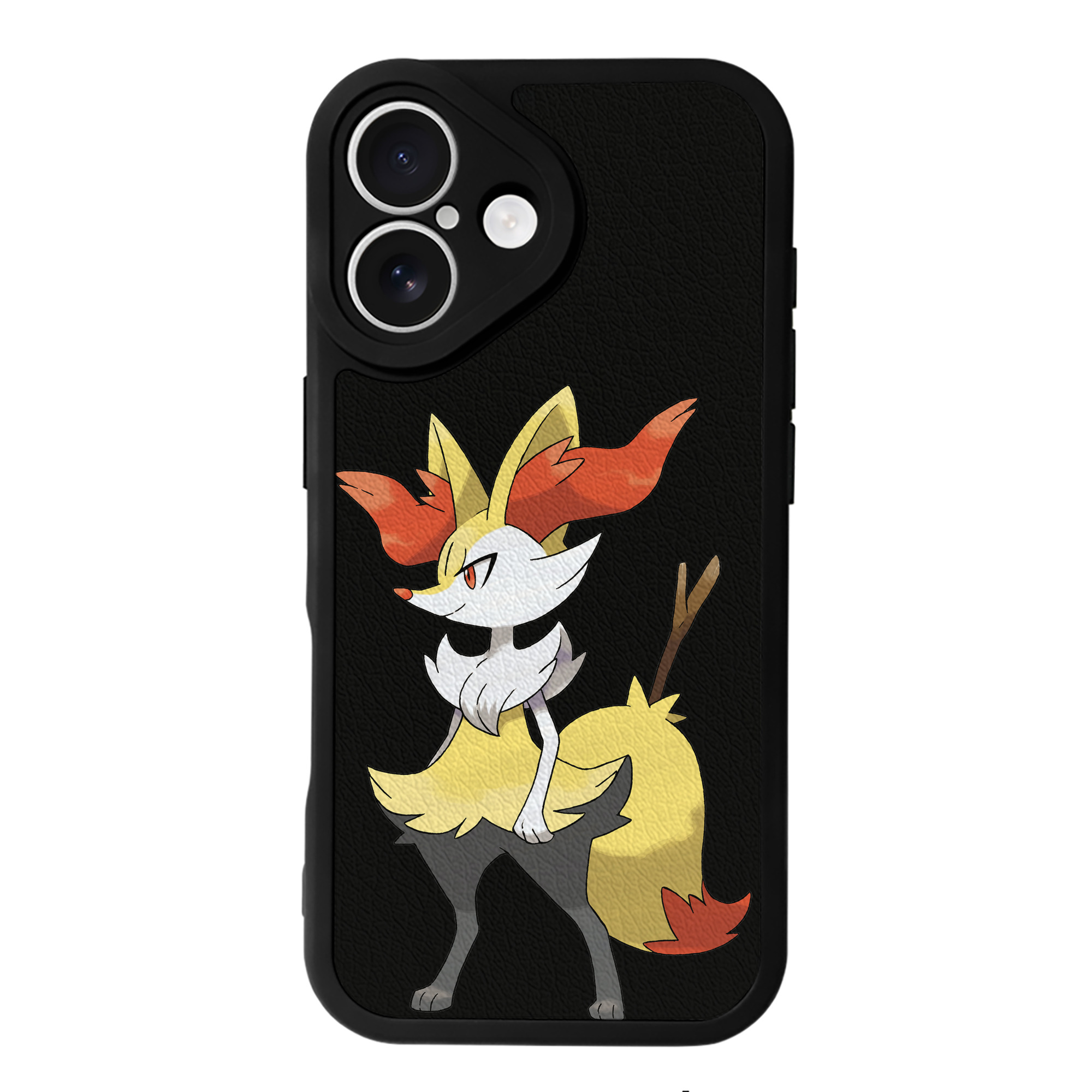 （画像用） ポケットモンスター Pokémon 【iPhone 16シリーズ対応】シリコンスマホケース（レザー調） 材質：シリコン